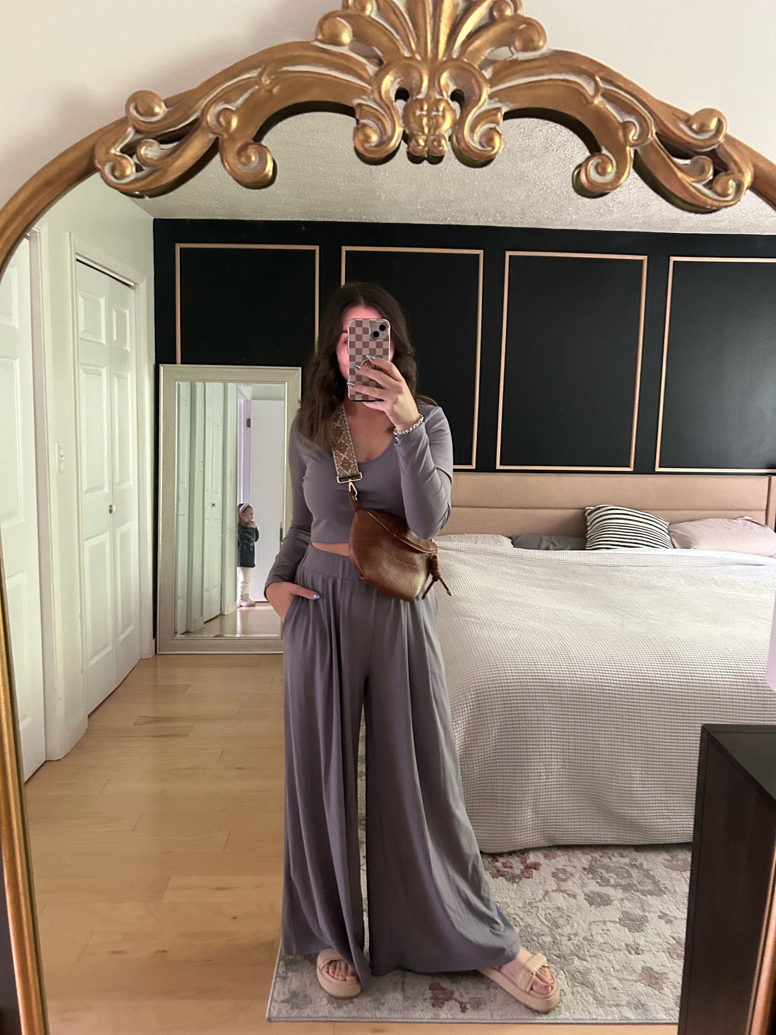 Amazon two piece set, long sleeves, extra wide leg, crop top

Comfy cozy for a rainy day outfit 🤍🤍

#LTKFindsUnder50 #LTKTravel #LTKActive