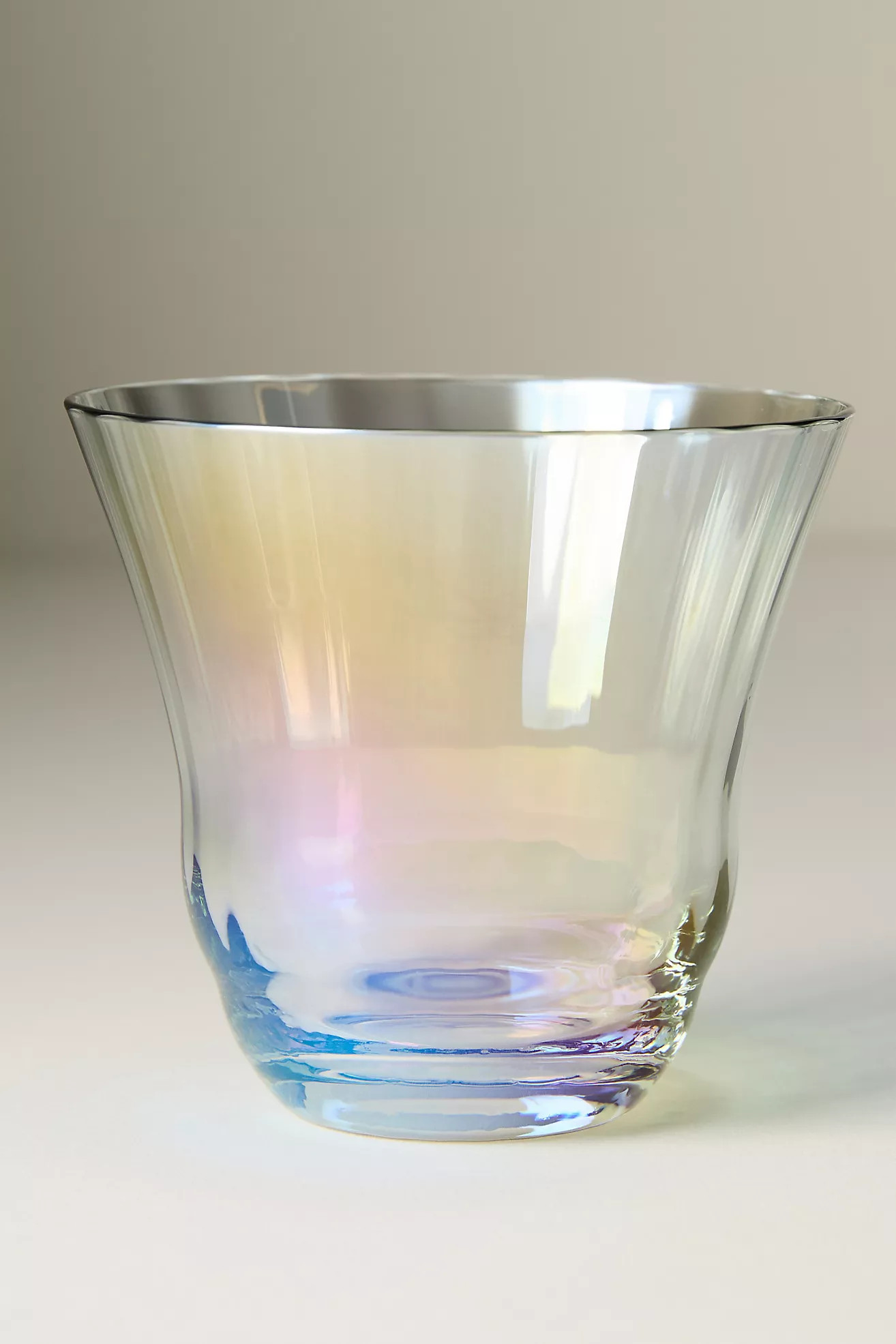 Kailani Lustered Stemless Wine Glass, Set of 4 | Anthropologie (US)