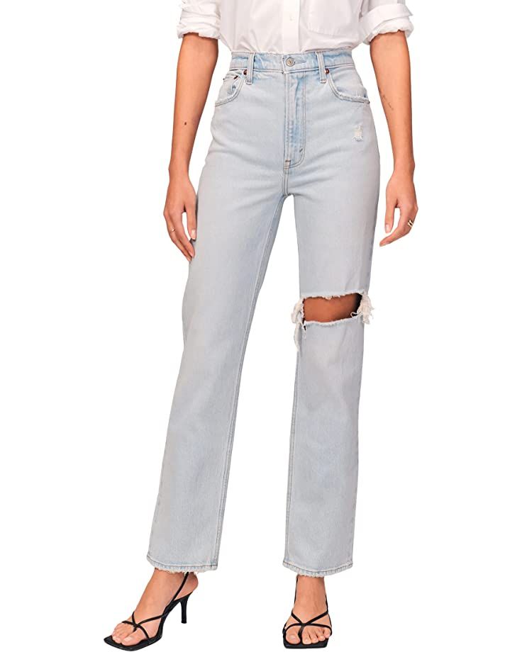 Abercrombie & Fitch 90s Ultra High-Rise Straight Jeans | Zappos
