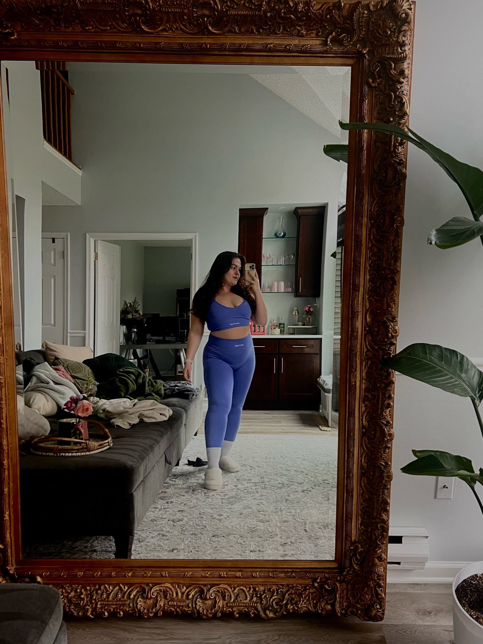 theeee color of spring: periwinkle workout set 🪻✨

#LTKmidsize