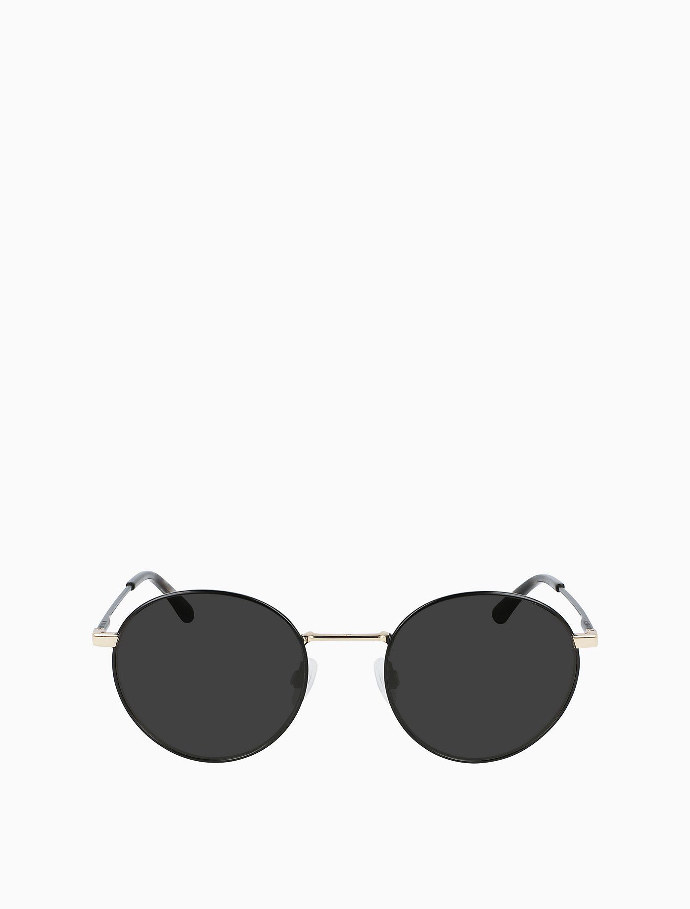 Minimal Metal Frame Round Sunglasses | Calvin Klein | Calvin Klein (US)