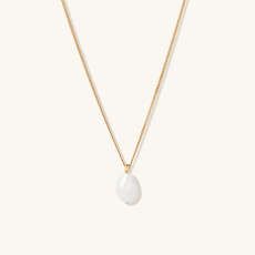 Bold Pearl Pendant Necklace - C$190 | Mejuri (Global)