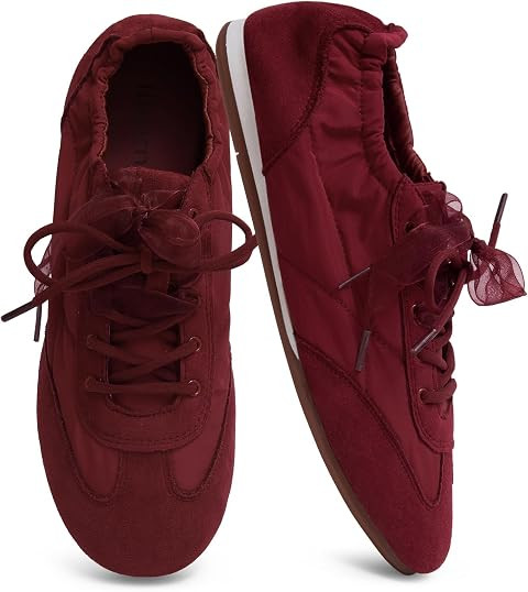 Ballet Flats Sneakers for Women Casual Walking Shoes | Amazon (US)