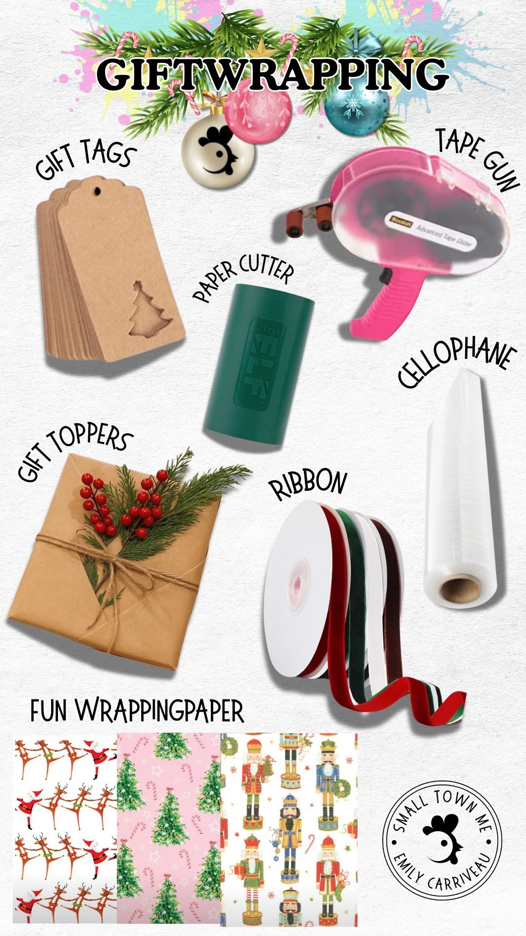All the gift wrapping necessities I keep on hand! 

#LTKGiftGuide #LTKHoliday #LTKdayinmylife