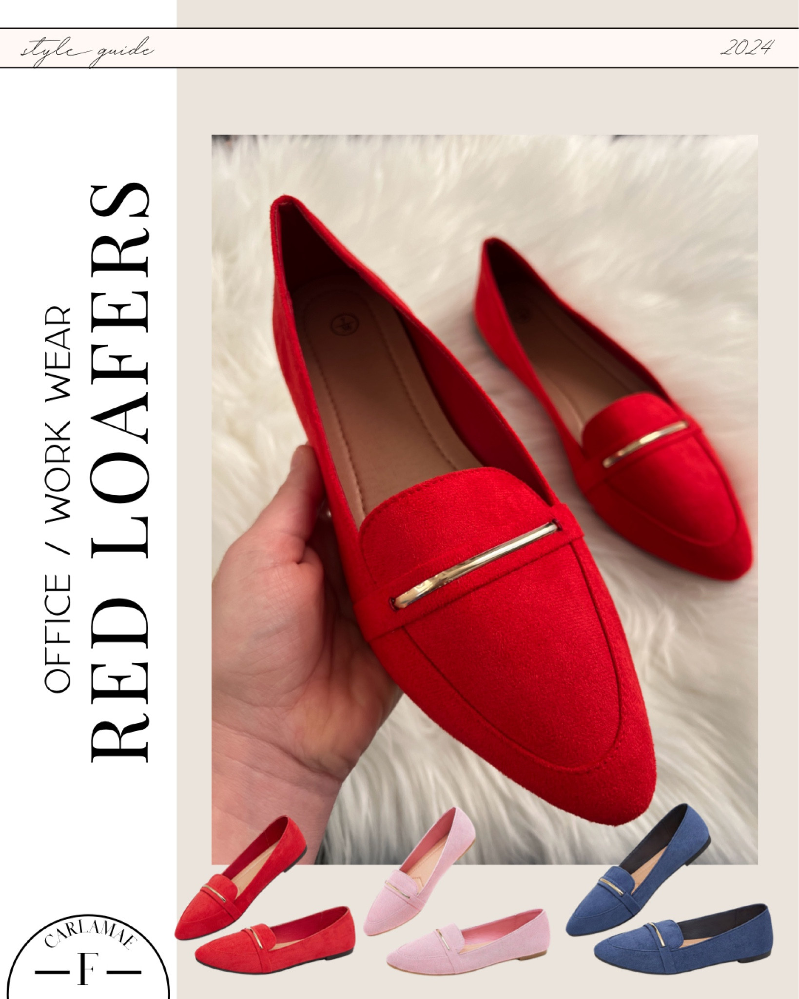 The cutest pointed toe loafers! Lightweight and soft fabric! Perfect for Valentine’s Day :) 

Women’s shoes, women’s loafers, office shoes, office style, office fashion, women’s workwear, business casual style

#LTKShoeCrush #LTKWorkwear #LTKStyleTip