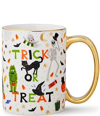 Rifle Paper Co. Halloween Parade Porcelain Mug | Dillard's
