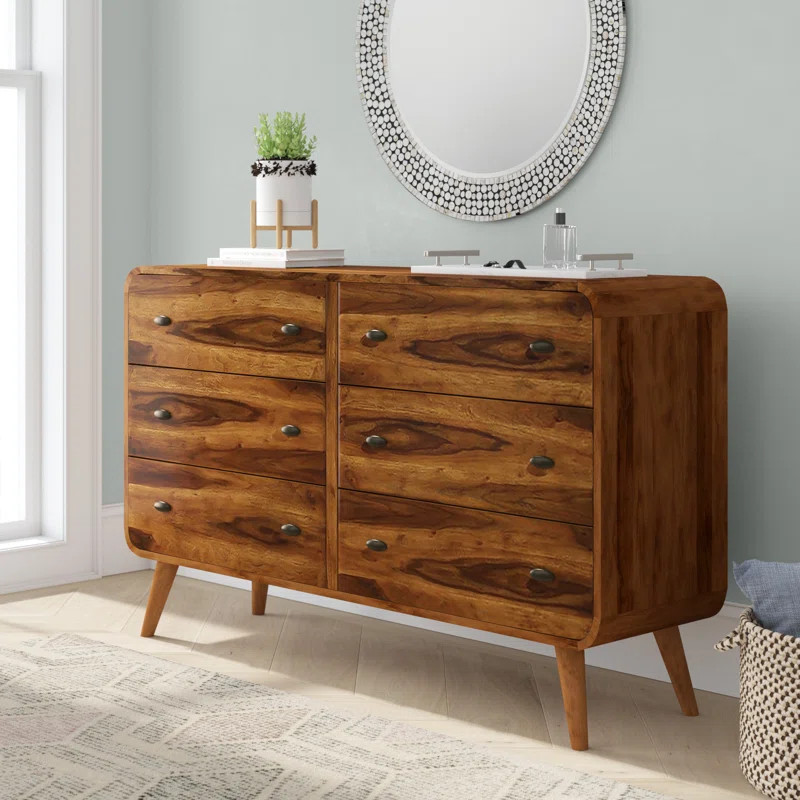 Drennon 6 Drawer Double Dresser | Wayfair North America