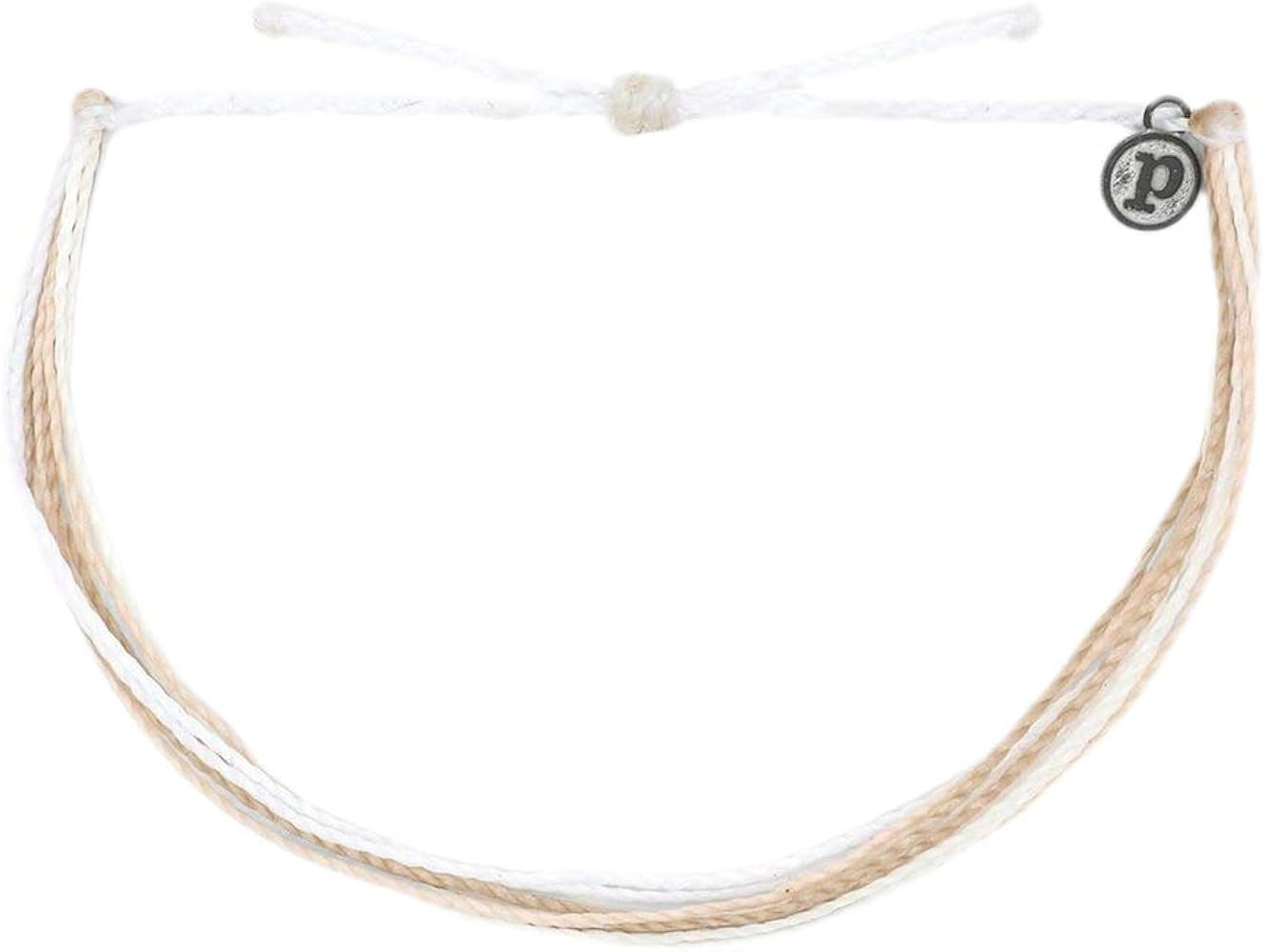 Pura Vida Originals Anklet - Plated Charm, Adjustable Band - 100% Waterproof | Amazon (US)