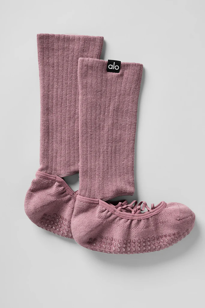 Women's Strappy Siren Grip Sock | Alo Yoga (US)