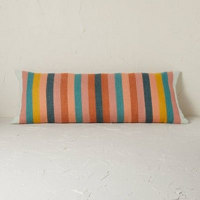 Oversized Oblong Woven Stripe Decorative Throw Pillow - Opalhouse™ designed with Jungalow™ | Target