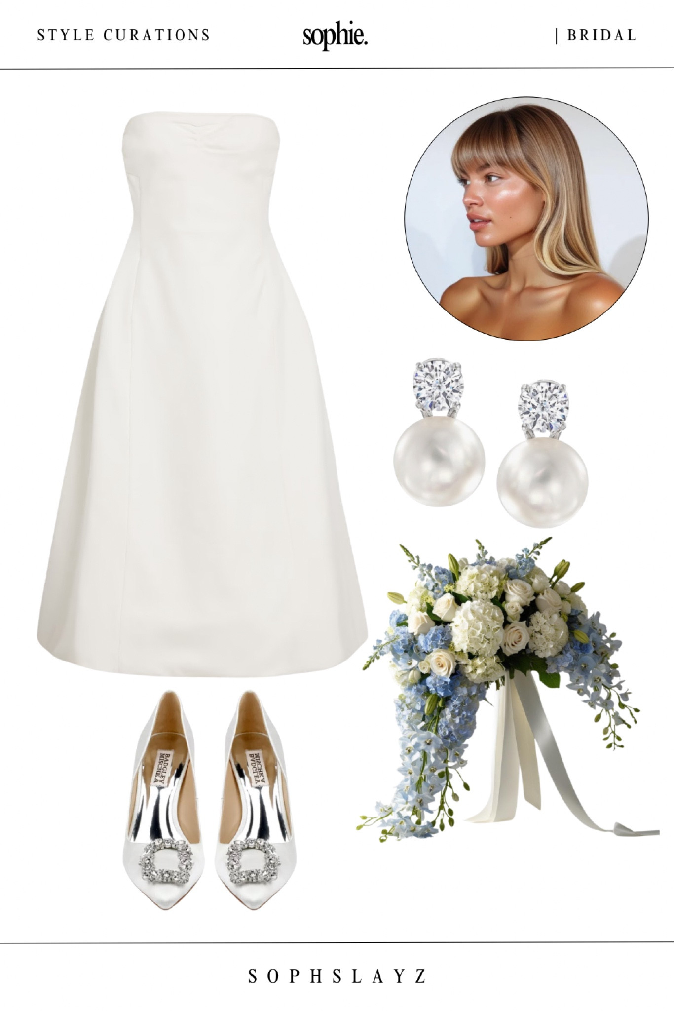 A bridal look curation | bridal shower dress | elopement dress | wedding dress | bridal jewelry | bridal pumps | bridal shoes | 

#LTKWedding #LTKStyleTip