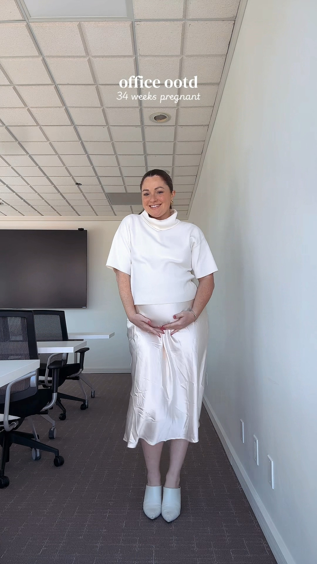 bump friendly office look🤍💻

#LTKWorkwear #LTKBump #LTKootd
