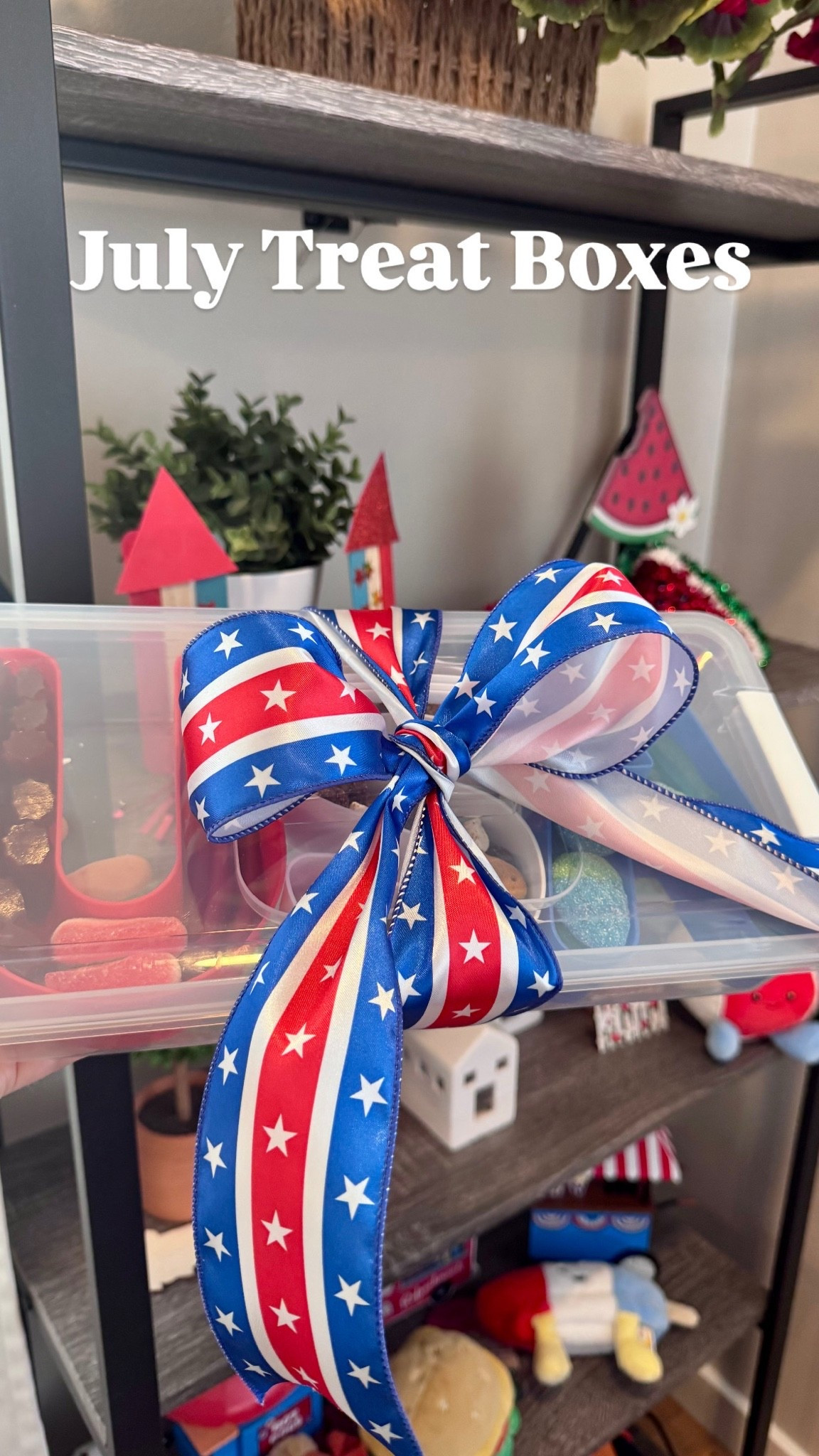 ❤️ 🤍 💙 themed treat boxes! Perfect for fireworks and summer fun! Loved making these for friends with my adorable little helper Liv!

#LTKmomlife #LTKKids #LTKSeasonal