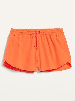 Dolphin-Hem Run Shorts for Women -- 3-inch inseam | Old Navy (US)