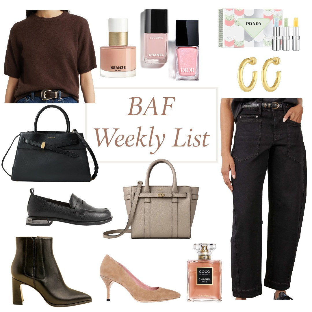 What's trending on the blog this week. Pink nail polish, timeless shoes, fall boots, fall fragrances, and the perfect handbag. 

 #LTKSeasonal #LTKOver40 #LTKBeauty