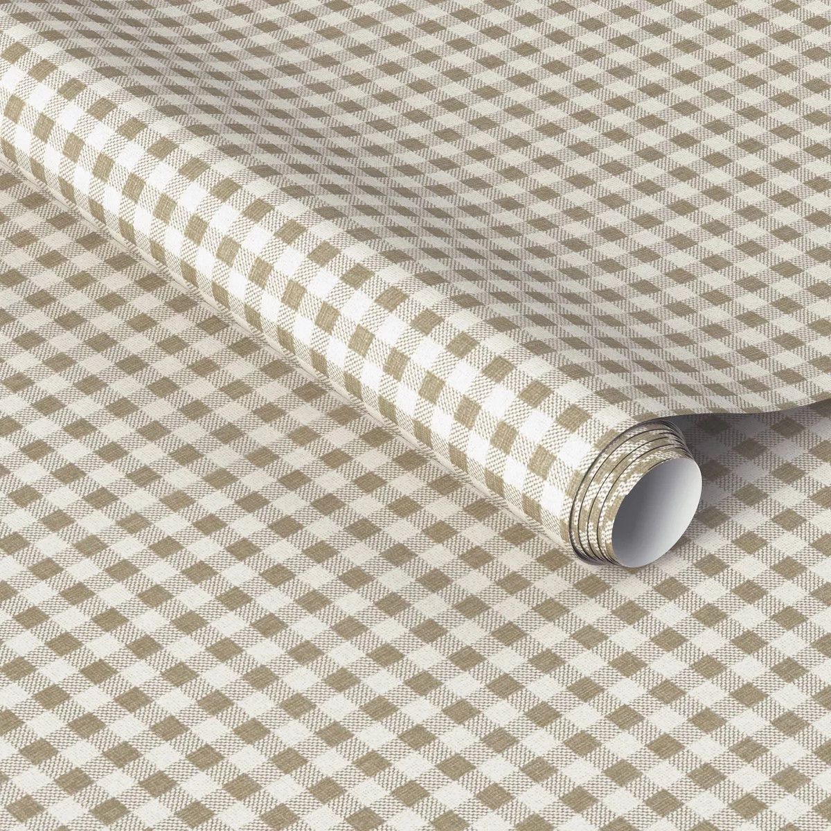 Gingham Taupe Wallpaper - Threshold™ | Target