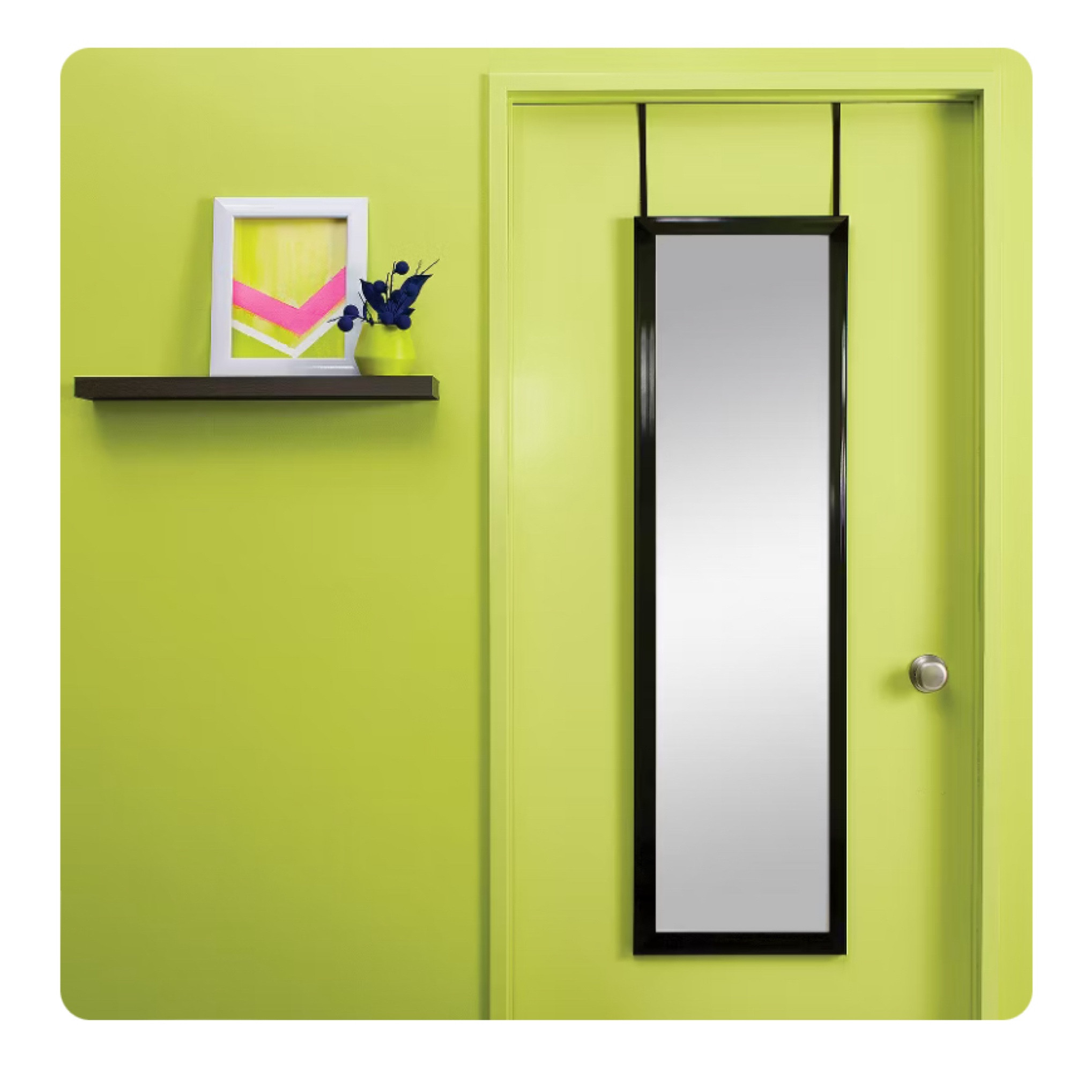 Perfect light weight hanging mirror for a small room (dorm essential) 

#LTKHome #LTKKids #LTKBacktoSchool