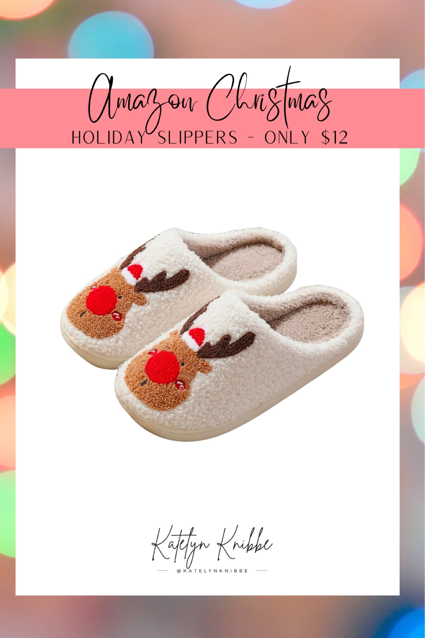 Holiday slippers from Amazon for only $12  

#LTKShoeCrush #LTKHoliday #LTKGiftGuide