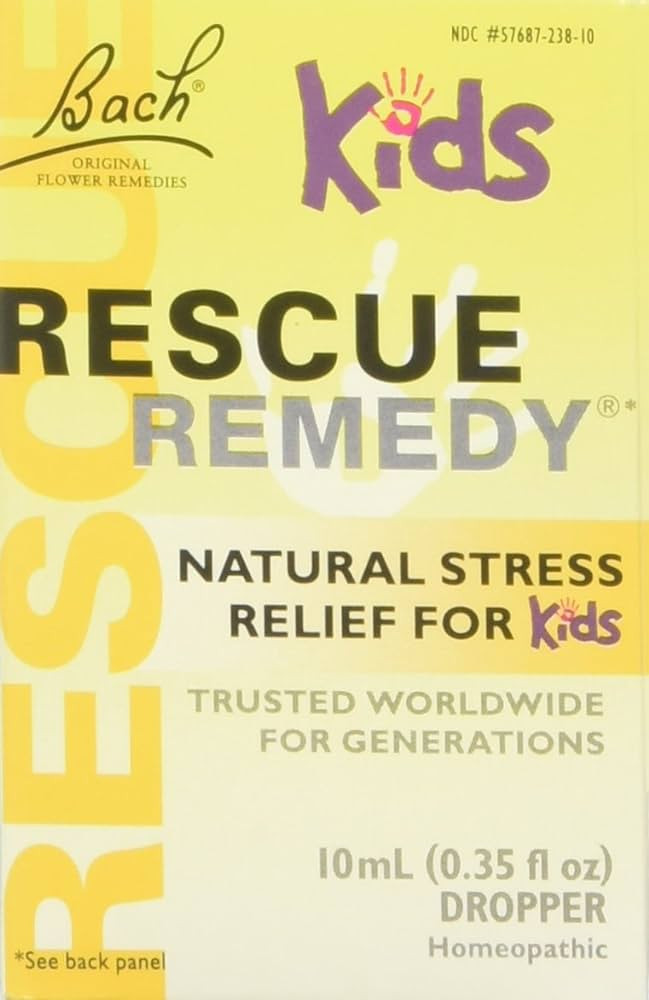 Bach Kids Rescue Remedy Natural Stress Relief Drops, 10 ml. 2 Pack | Amazon (US)
