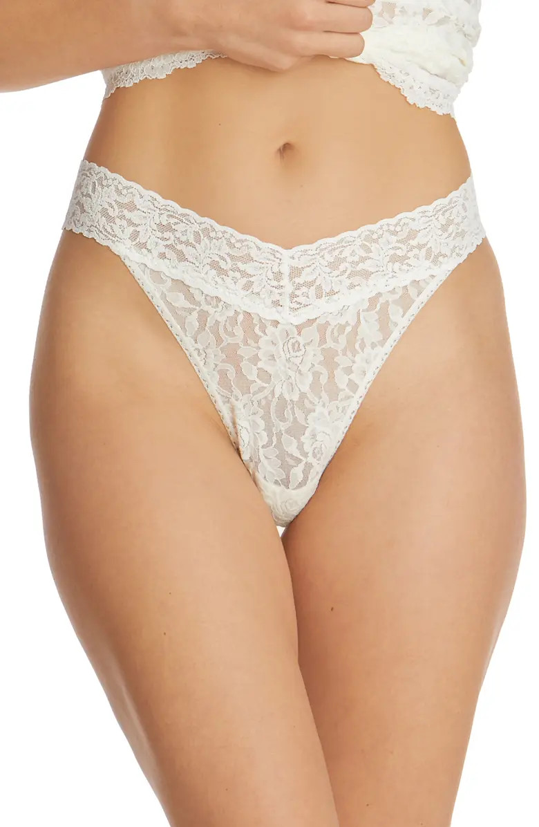 Original Rise Lace Thong | Nordstrom