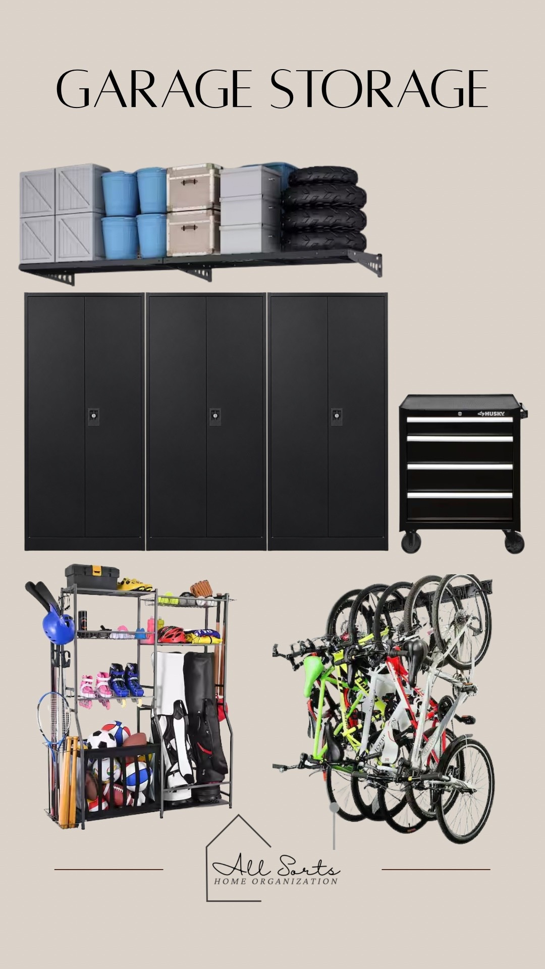 Simple garage storage solutions!