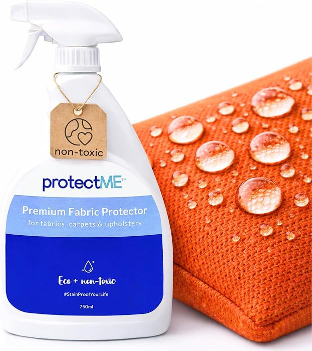 protectME Fabric Protector and Stain Resistant Spray - Upholstery Fabric Spray for Stain Guard fo... | Amazon (US)