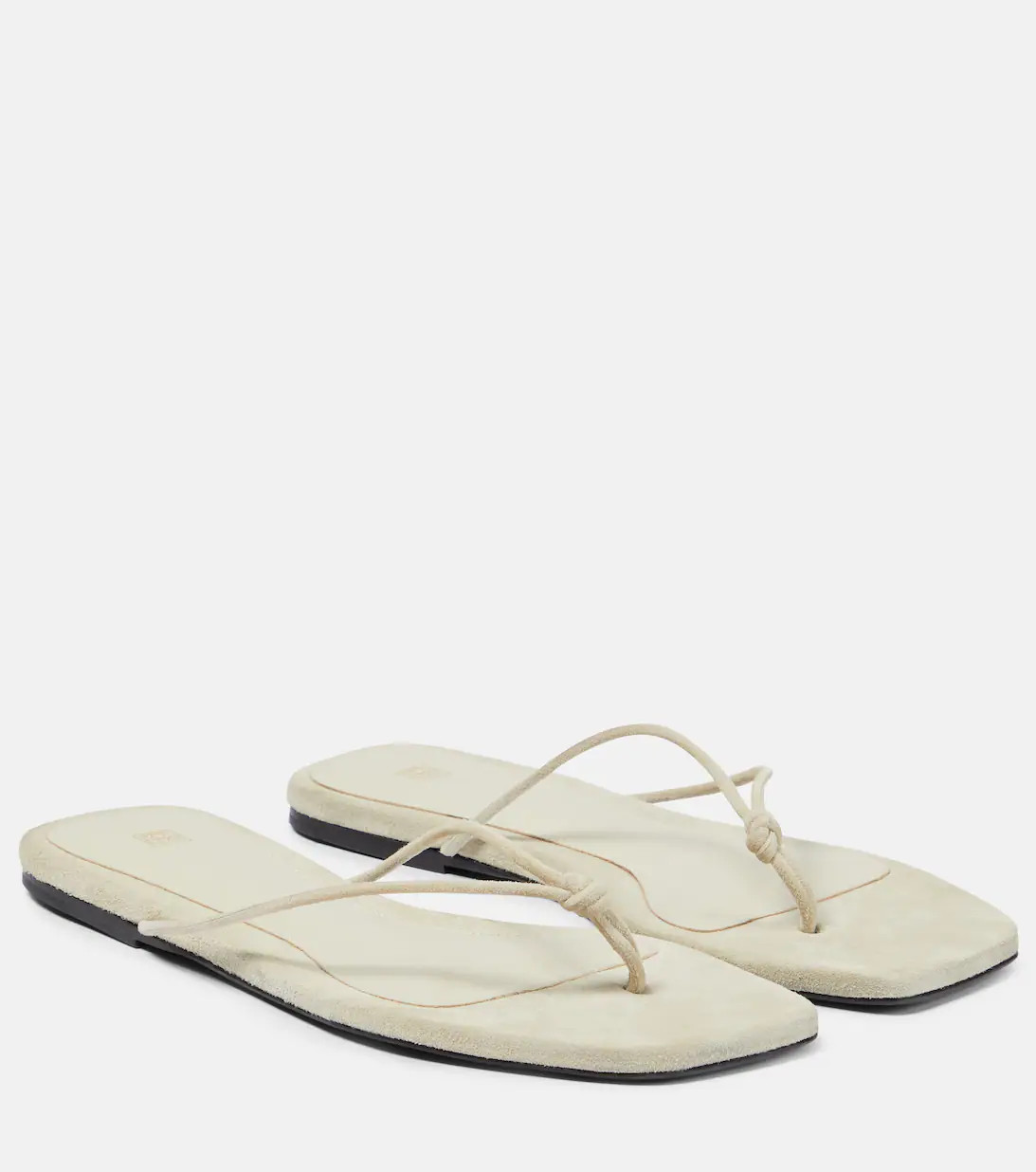 The Knot suede thong sandals | Mytheresa (US/CA)