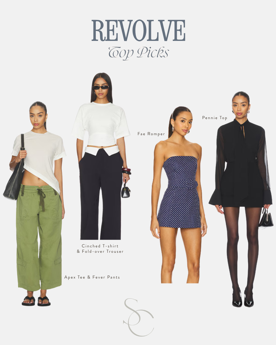 The best Revolve finds of the moment. Which look are you choosing? 🤎

#RevolveStyle #Revolve 

 #LTKootd #LTKTravel