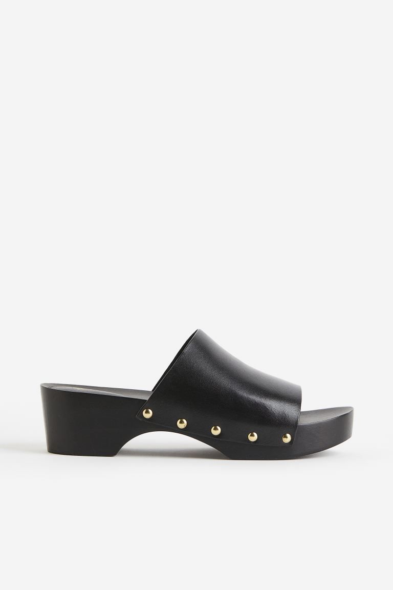 Leather clogs | H&M (US)
