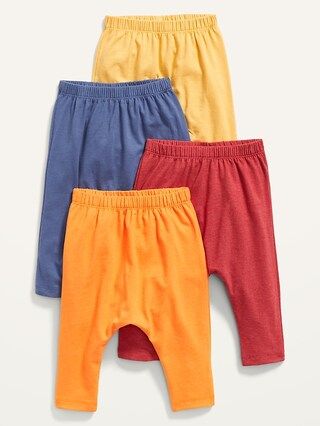 Unisex 4-Pack U-Shaped Jersey Pants for Baby | Old Navy (US)