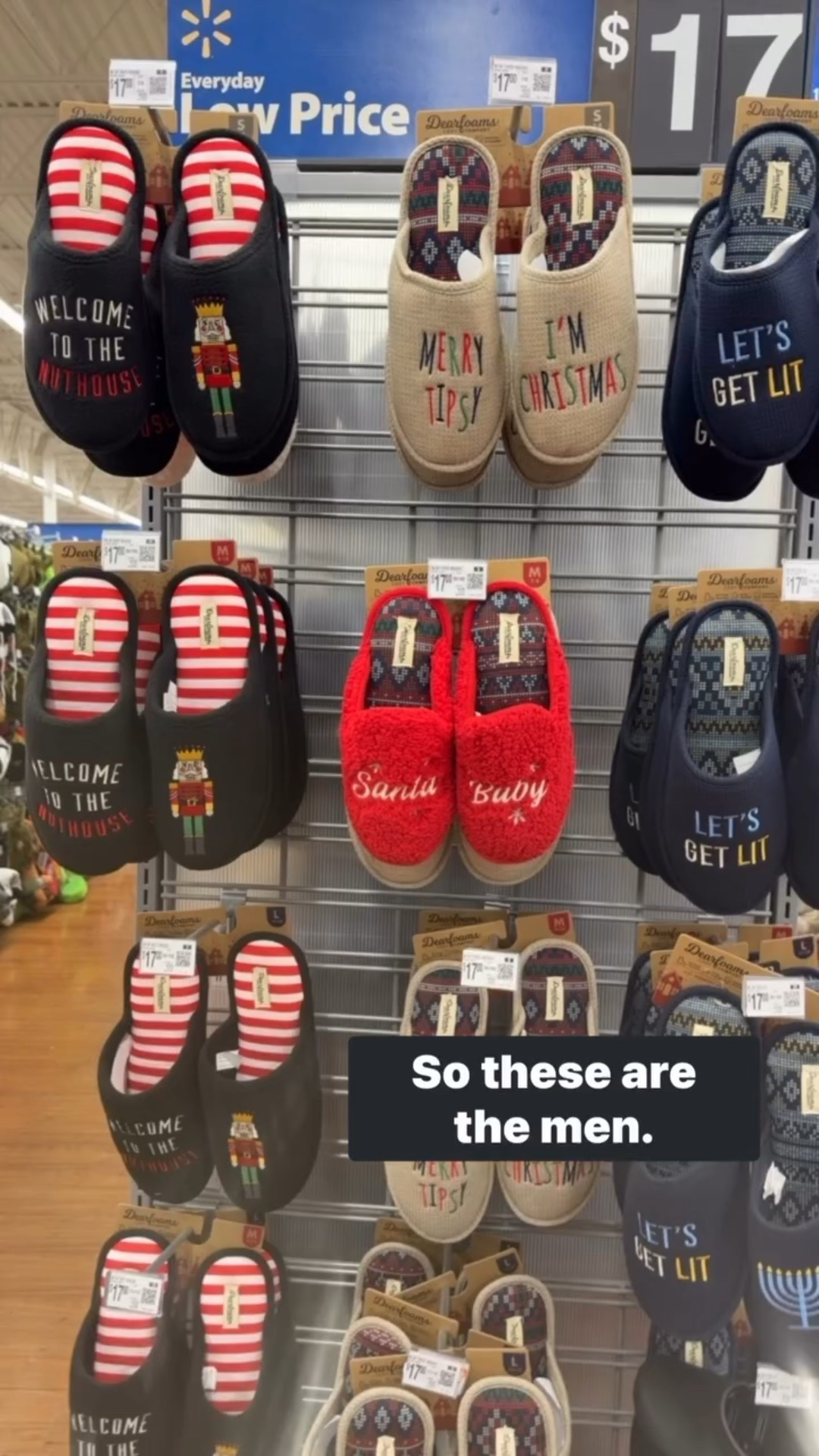 Men’s holiday slippers men’s Christmas sweat slippers men’s gifts gifts for him Walmart Haul men’s lounge wear

#LTKGiftGuide #LTKHoliday #LTKMens