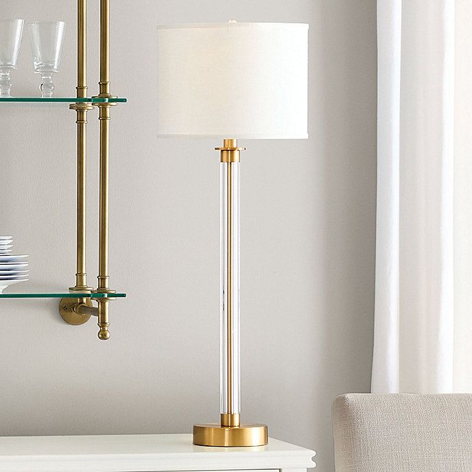 Whitney Acrylic Buffet Lamp | Ballard Designs | Ballard Designs, Inc.