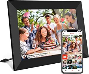 FRAMEO 10.1 Inch Smart WiFi Digital Photo Frame 1280x800 IPS LCD Touch Screen, Auto-Rotate Portra... | Amazon (US)