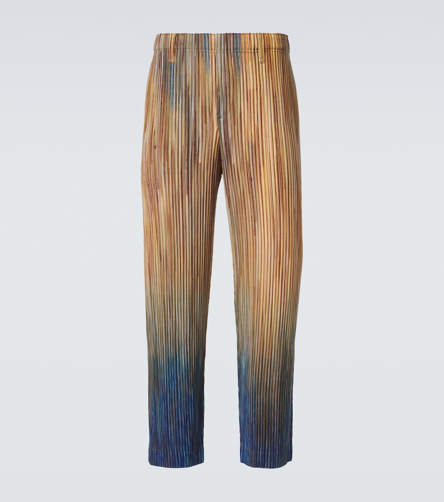 Homme PlissÃ© Issey Miyake Paint Brush Close-Up pleated straight pants | Mytheresa (US/CA)