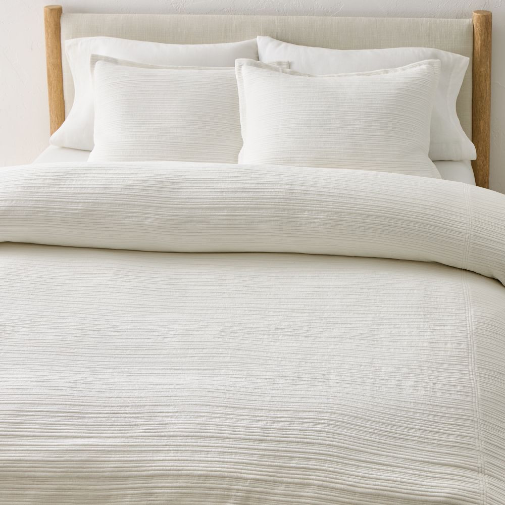 Chandler Ribbed Shams | West Elm (US)