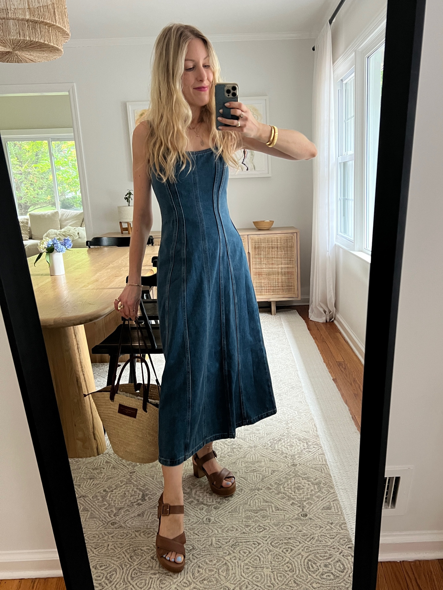 Ready for anything this summer ☀️

(Everything is SO comfy)

Dress: Adriano Goldschmeid x Fabrique (FABLIZ12 for 12% off)

Sandals: Naot

Bag: Sezane

Bracelets: Electric Picks

#LTKSummerSales #LTKSaleAlert #LTKOver40