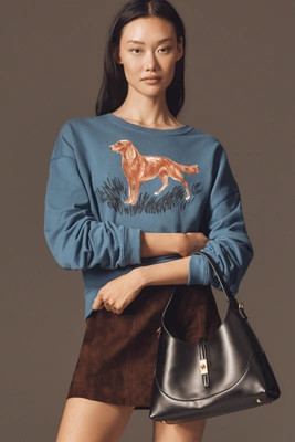 Maeve Graphic Dog Sweater | Anthropologie (US)