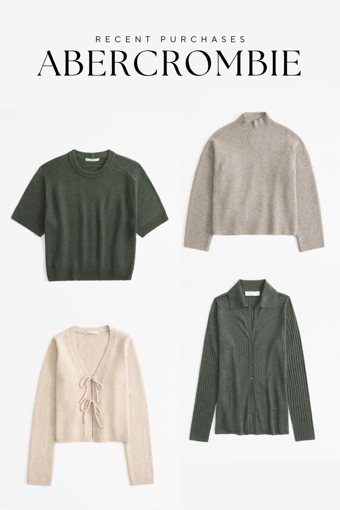 Abercrombie Basics 

#outfits #AF #Abercrombie #basics #winteroutfit 