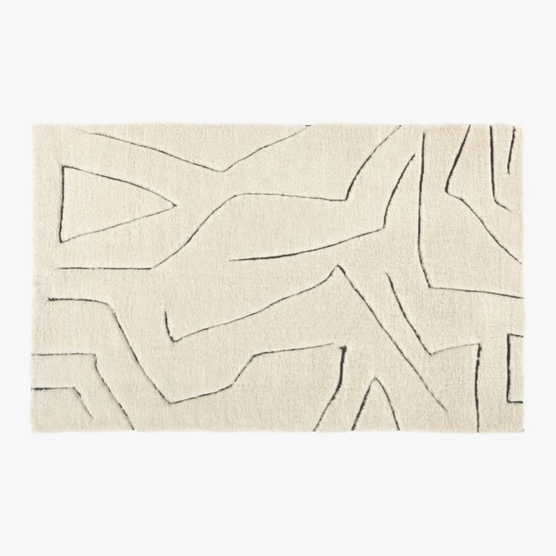 Myriad Hand-Knotted Area Rug 5'x8' + Reviews | CB2 | CB2