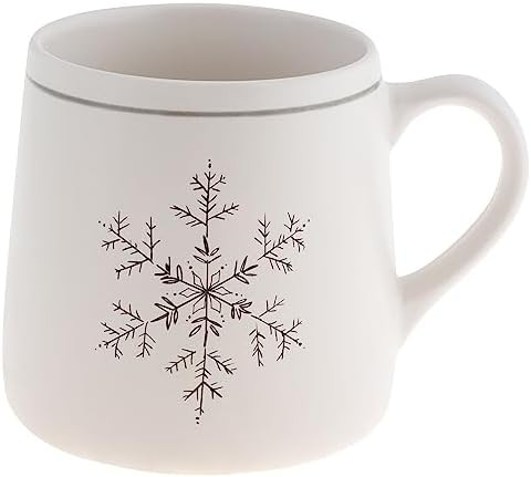 Karma Gifts, Winter White Mug, Snowflake | Amazon (US)