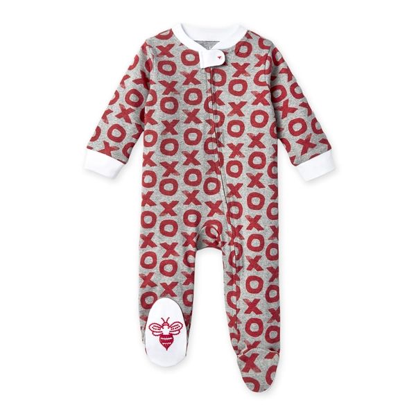 X's and O's Organic Cotton Pajamas - Newborn | Burts Bees Baby
