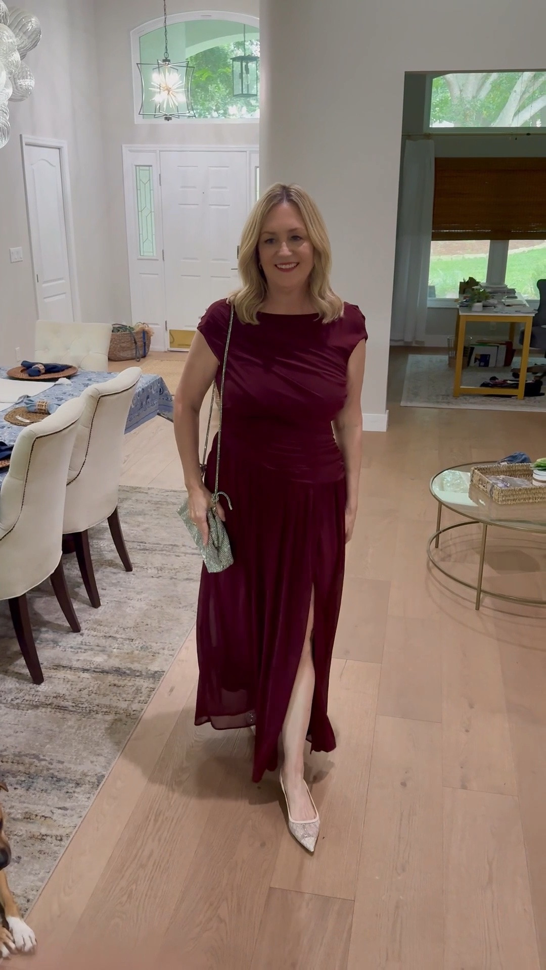 Pretty and comfy wedding guest dress or fall event dress.  Comes in multiple colors!

#LTKWedding #LTKSeasonal #LTKootd