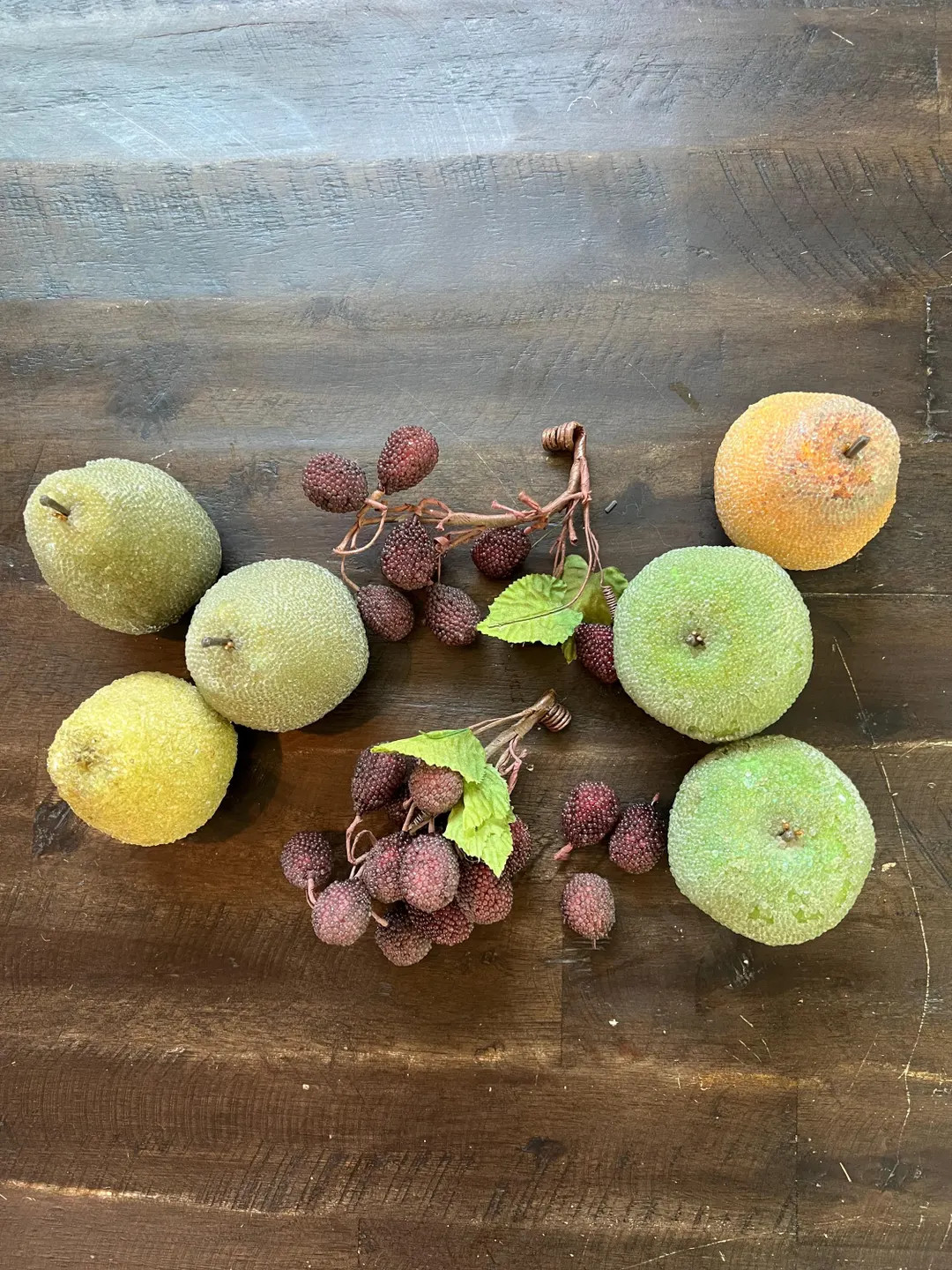 Set of Vintage Sugared Fruit Vintage Beaded Fruit Vintage Fruit - Etsy | Etsy (US)