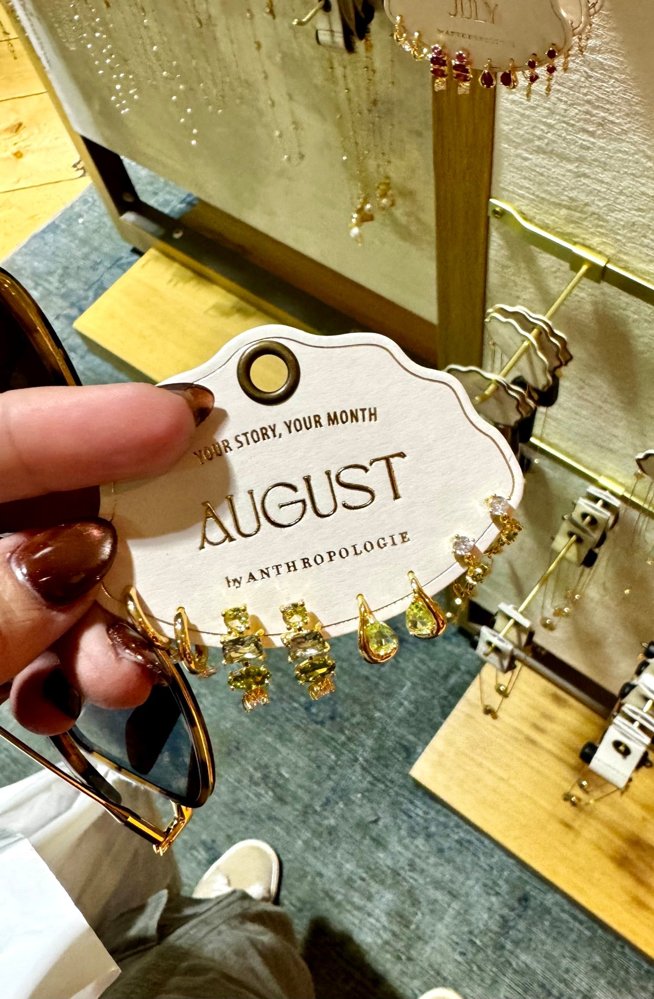 The cutest set of earrings, can order the birth month to gift! I think both of my girls will love these! Anthro 30% off!!

#LTKCyberWeek #LTKHoliday #LTKGiftGuide