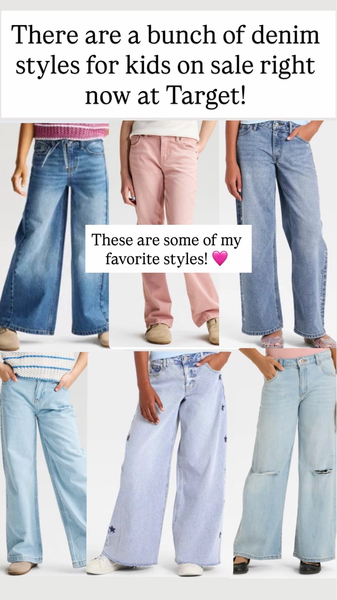 Target jeans are on sale right now! Stock up while you can!!!! I love these styles for my daughter.

#LTKKids #LTKSaleAlert