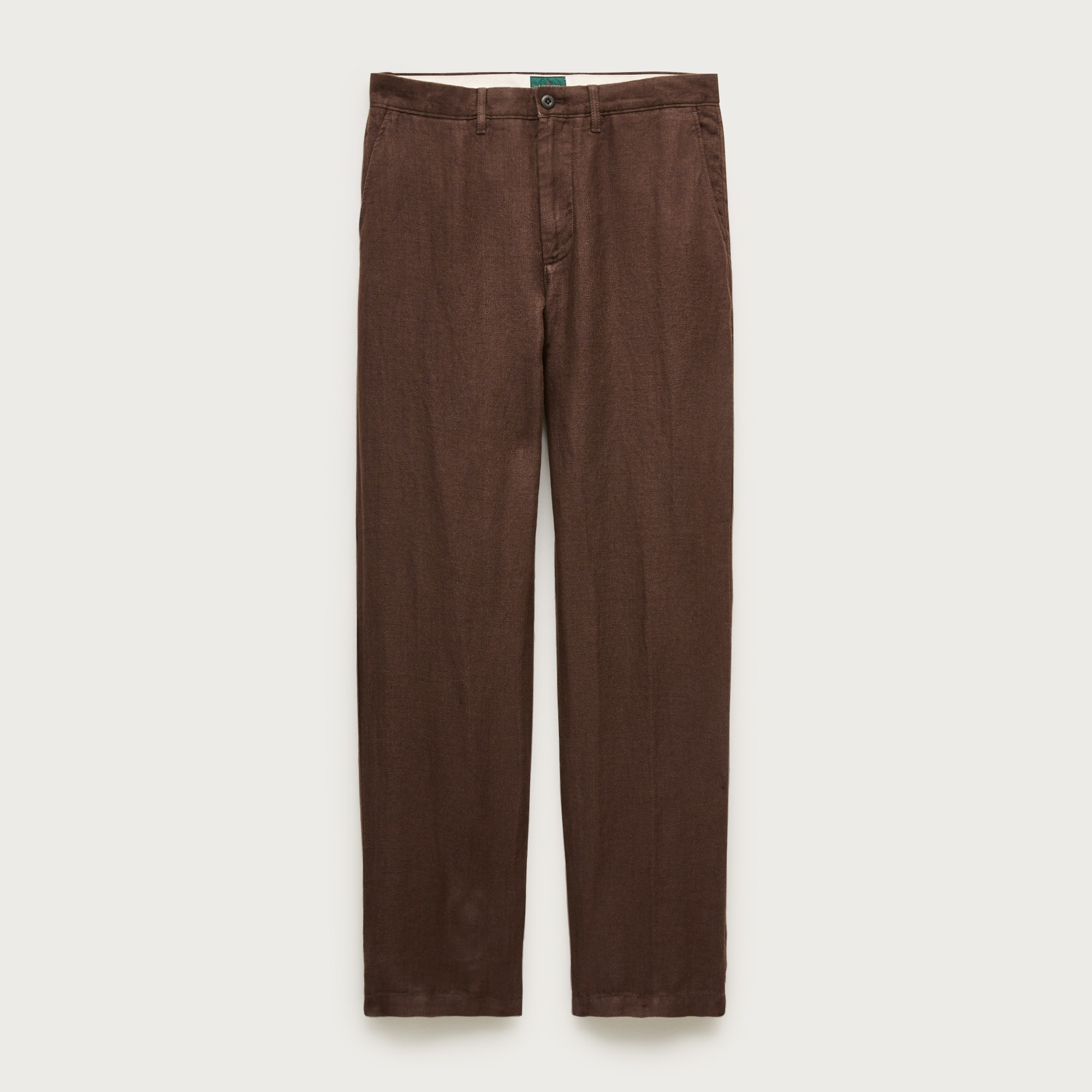 Classic-fit trouser in linen herringbone | J. Crew US