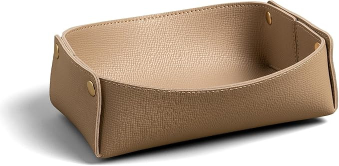 Luxury Jewelry Valet Tray for Ornament Trinket， Entryway Table Storage Box for Watch Key Phone ... | Amazon (US)