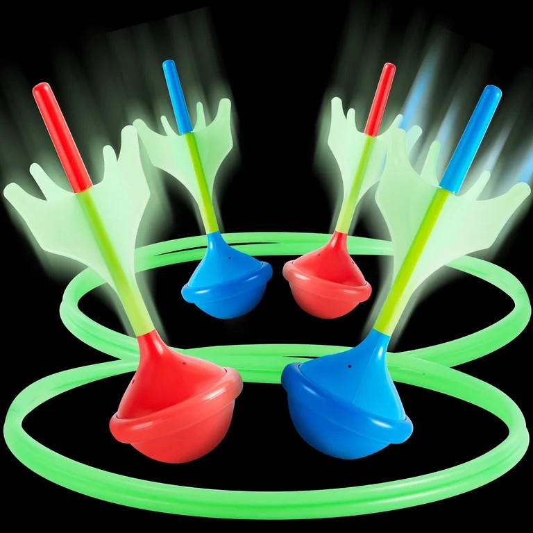 SYNCFUN 6Pcs Lawn Darts Games Set for Kids and Adults, Glow in The Dark Yard Games for Family, Ca... | Walmart (US)