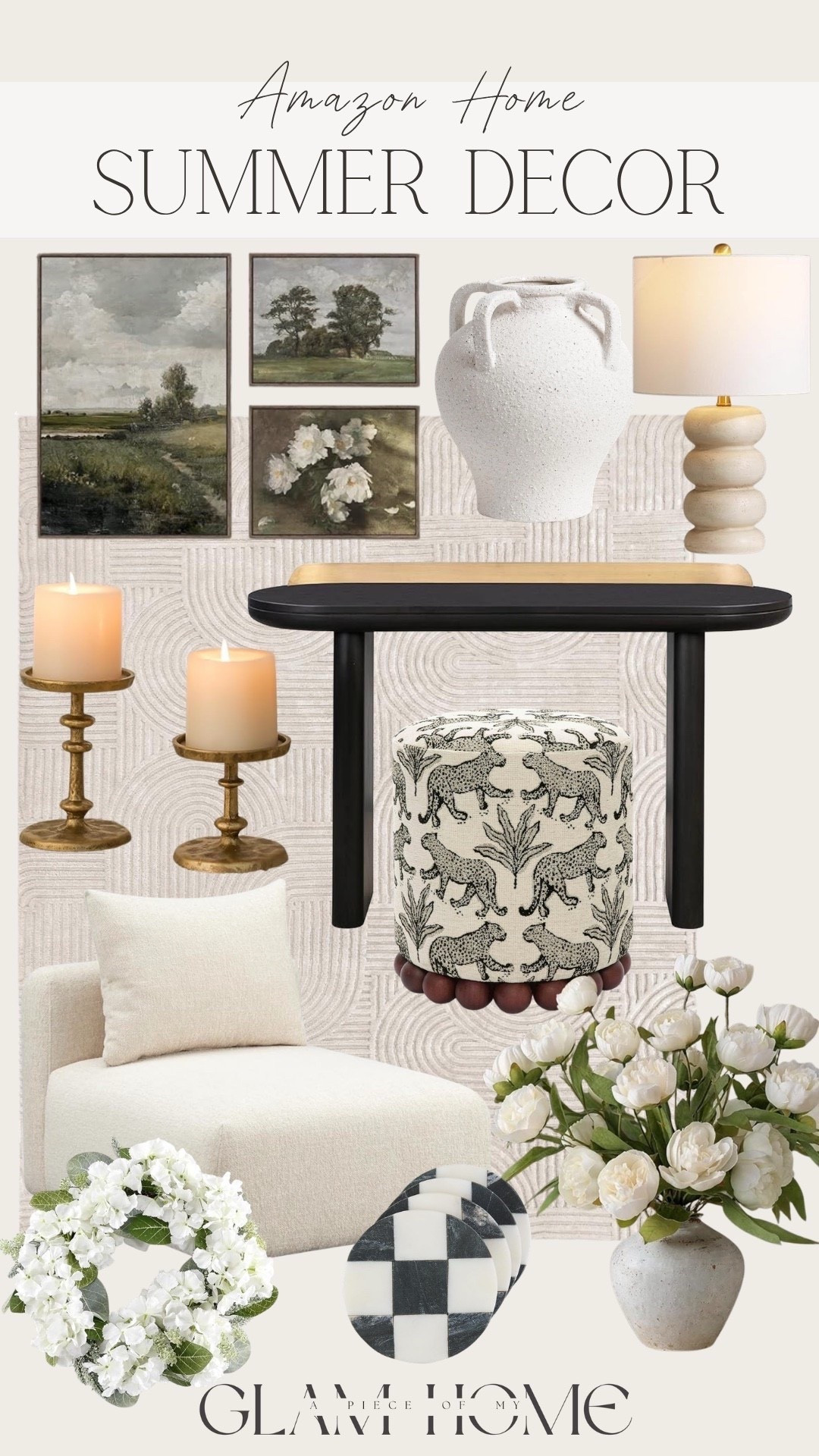 Amazon summer home, summer home decor, Amazon home finds, light and airy decor, coastal decor, beachy vibes, neutral home, bright interiors, summer styling, seasonal decor, home refresh, living room decor, bedroom decor, kitchen decor, dining room decor, woven textures, rattan decor, wicker accents, linen textiles, throw pillows, lightweight blankets, summer bedding, table decor, vases, greenery, faux plants, candles, diffusers, wall art, mirrors, organization, storage solutions, declutter, minimal decor, fresh home, sunny home, affordable home decor, trending home, aesthetic home



#liketkit #LTKU #LTKSeasonal #LTKHome
@shop.ltk
https://liketk.it/677WQ