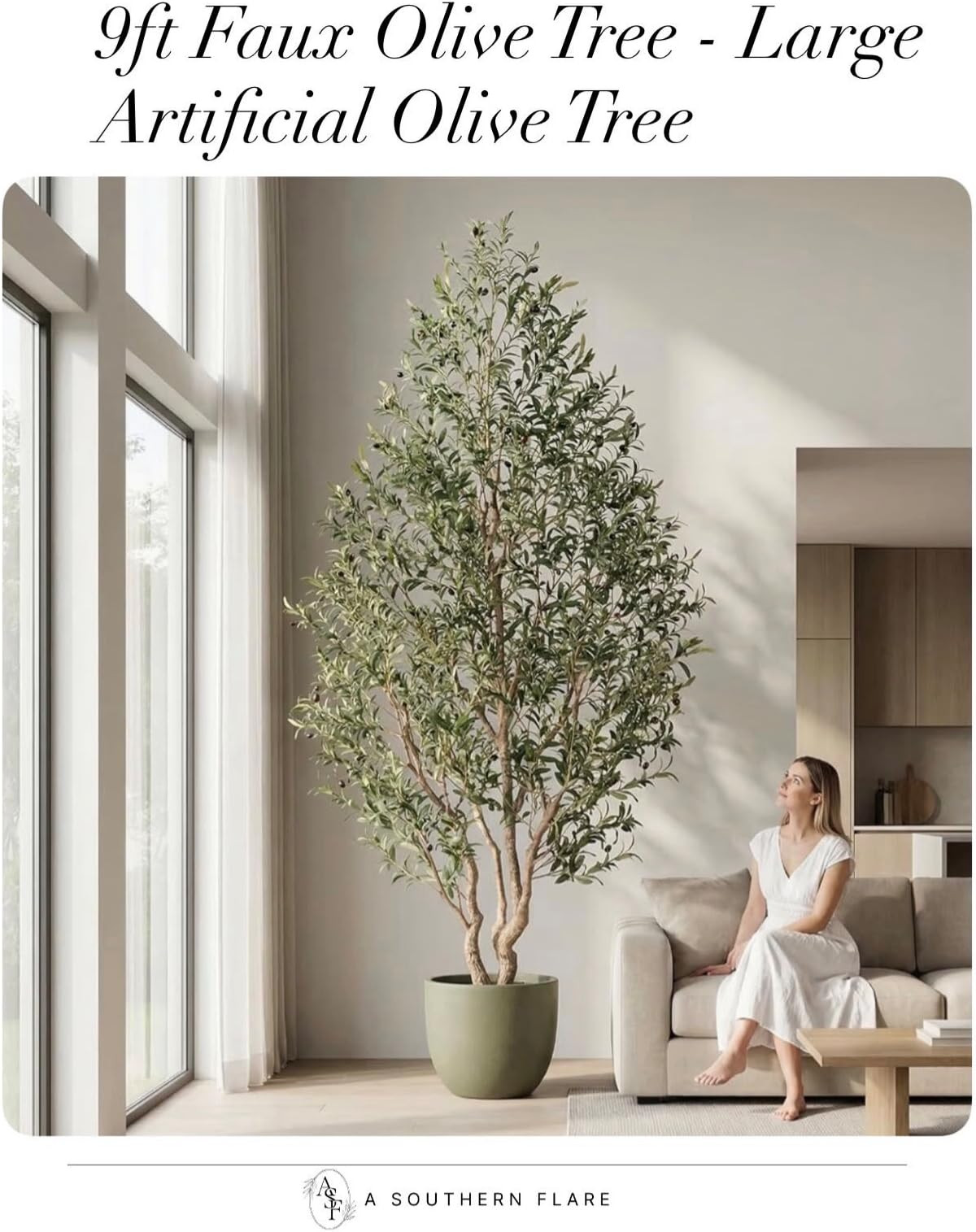 Add some Mediterranean charm to your space with these gorgeous artificial olive trees! Perfect fo... | Amazon (US)
